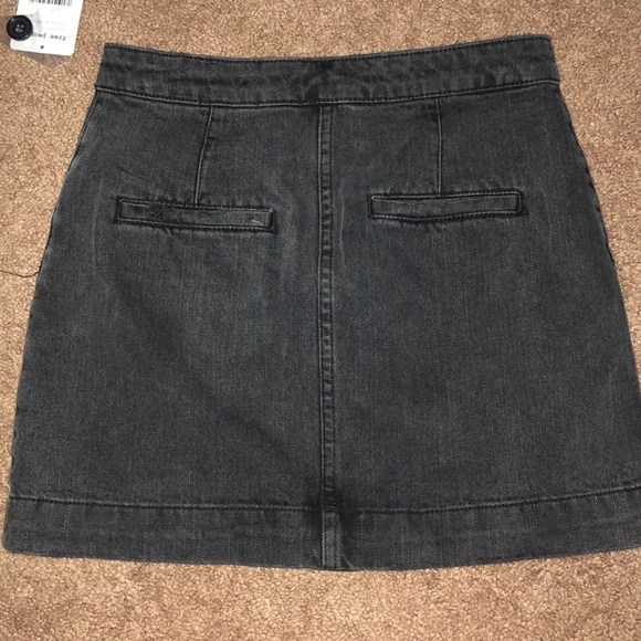 Free people denim skirt - Picture 4 of 6